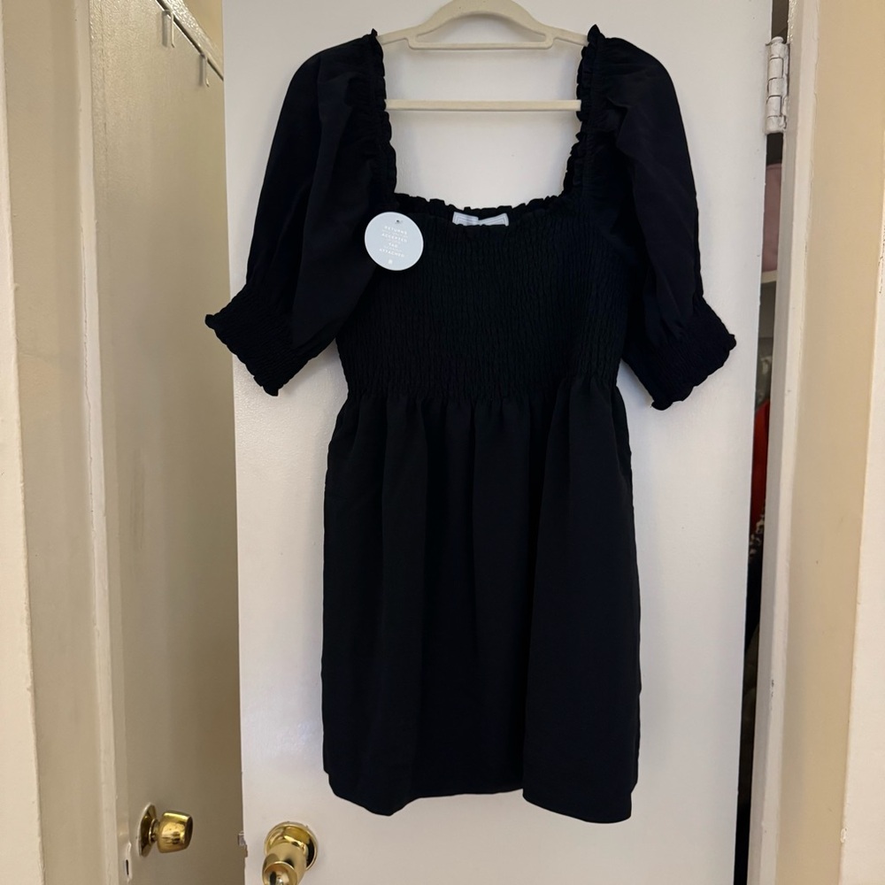 Hill House Black Mini Dress
